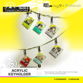 Arknights: Endfield × PrismLand cafe in ORBcafe Malaysia – TALOS-II: STAGECOACH CAFÉ 【Acrylic Keyholder】 6 designs